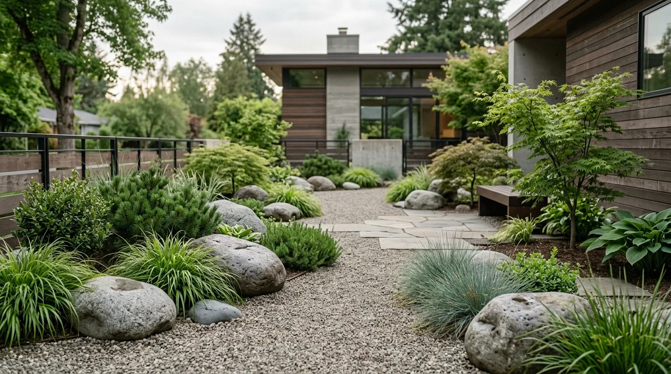 9 River Rock Landscaping Ideas for Low Maintenance